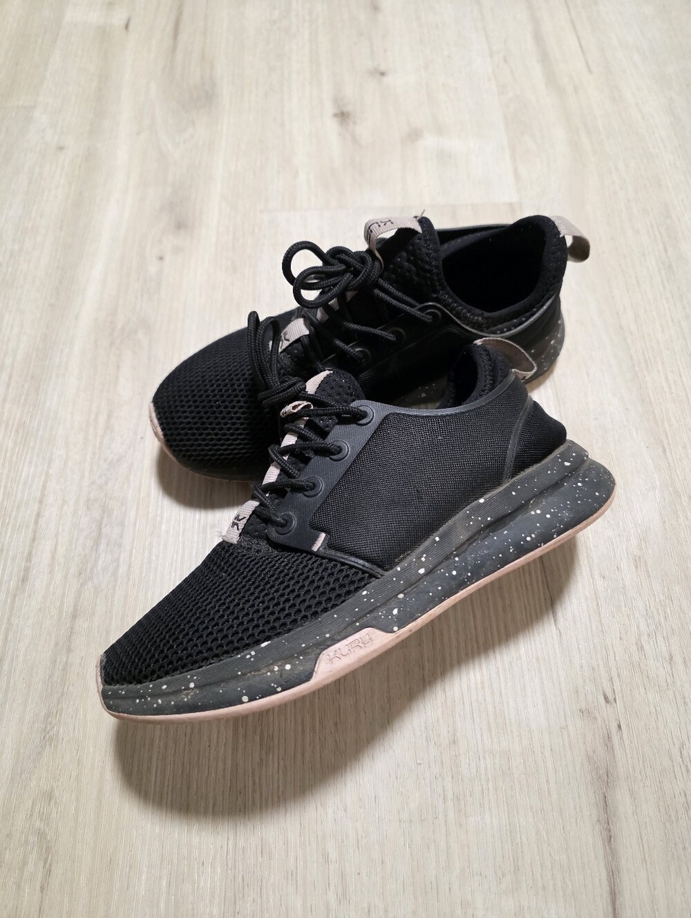 Kuru Atom Athletic Sneakers Women's Size 5.5 Black